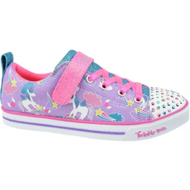 Skechers Sparkle Lite Jr 20212L-LVMT Kengät violetti