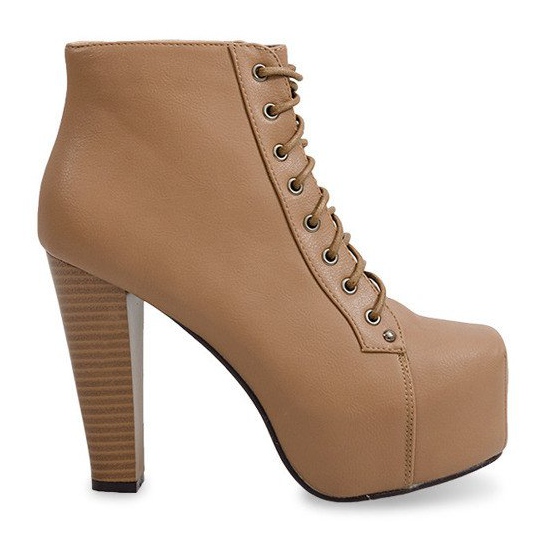 Solid Saappaat Kantapäässä 9502 Khaki