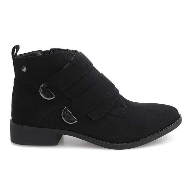 Tyylikkäät saappaat B7330 musta