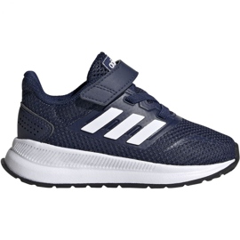 Adidas Runfalcon I Jr EG6153 kengät valkoinen tummansininen