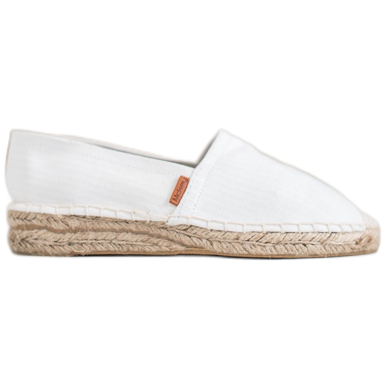 Bestelle Valkoiset espadrillit valkoinen