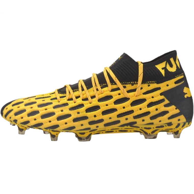 Puma Future 5.1 Netfit Fg Ag M 105755 03 jalkapallokengät keltainen keltainen