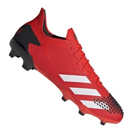 Adidas Predator 20.2 Fg M EE9553 kengät punainen punainen