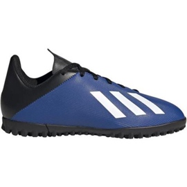 Adidas X 19.4 Tf Jr FV4662 jalkapallokengät sininen sininen