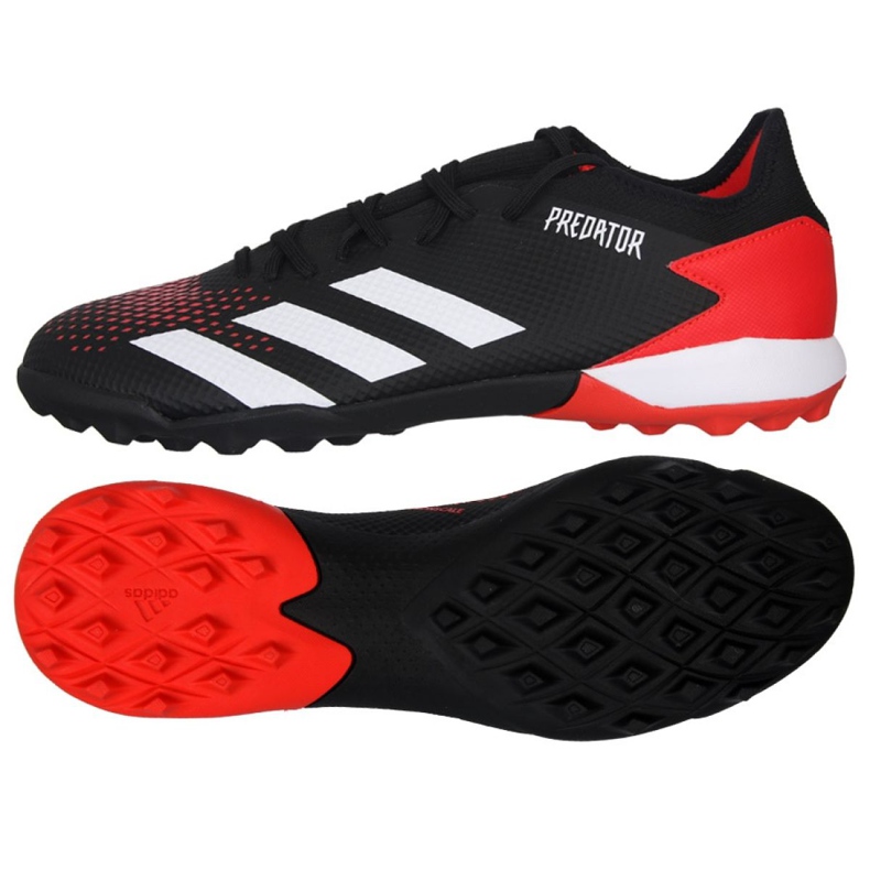 Adidas Predator 20.3 Tf M EF1996 jalkapallokengät monivärinen musta