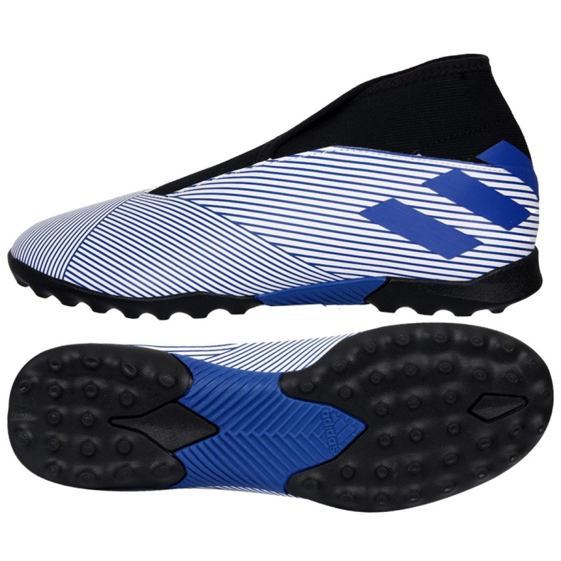 Adidas Nemeziz 19.3 Ll Tf Jr EH0017 jalkapallokengät valkoinen valkoinen