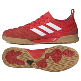 Sisäkengät adidas Copa 20.1 In M G28623 punainen appelsiinit ja punaiset