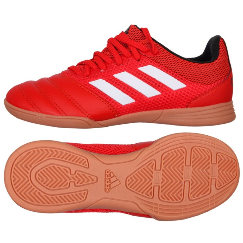 Sisäkengät adidas Copa 20.3 In Sala Jr EF1915 punainen punainen