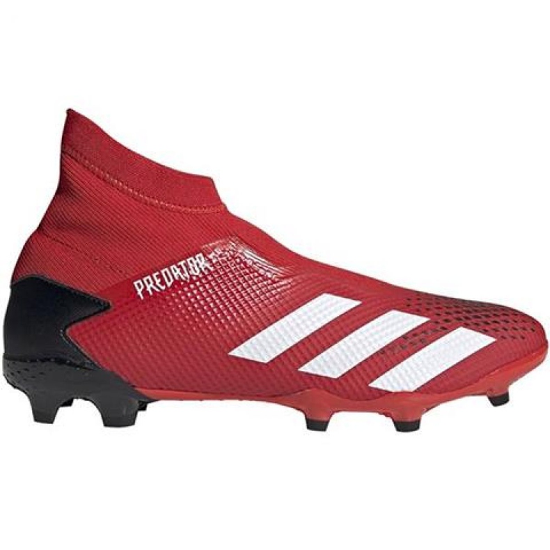 Adidas Predator 20.3 Ll Fg M EE9554 jalkapallokengät punainen punainen