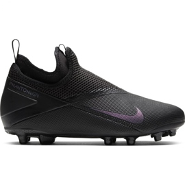 Nike Phantom Vsn 2 Academy Df FG / MG Jr CD4059-010 jalkapallokengät musta musta