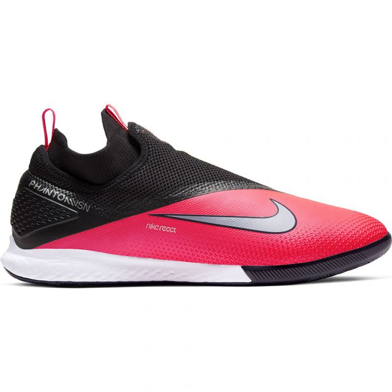 Sisäkengät Nike React Phantom Vsn 2 Pro Df Ic M CD4170-606 punainen appelsiinit ja punaiset