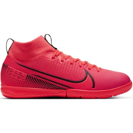 Nike Mercurial Superfly 7 Academy Ic Jr AT8135-606 sisäkengät punainen punainen