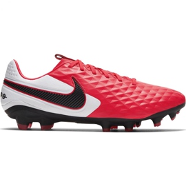 Nike Tiempo Legend 8 Pro Fg M AT6133-606 jalkapallokengät punainen appelsiinit ja punaiset