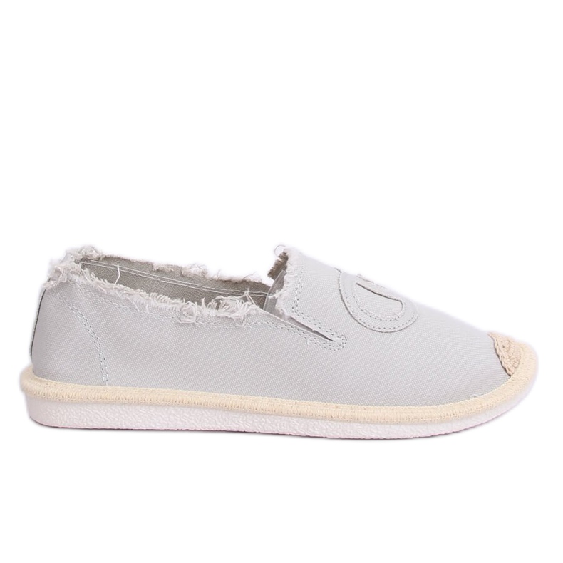 Harmaat espadrillit naisille NB273P LT.GRAY