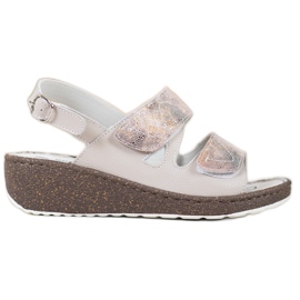 Goodin Mukavat nahkasandaalit monivärinen