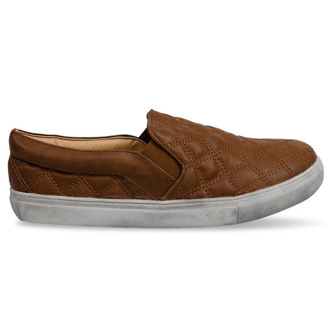 Tikattu Slip On Slip On 9033 Camel ruskea Tikattu Slip On Slip On 9033 Camel ruskea