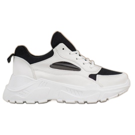 SHELOVET Mukavat lenkkarit valkoinen musta