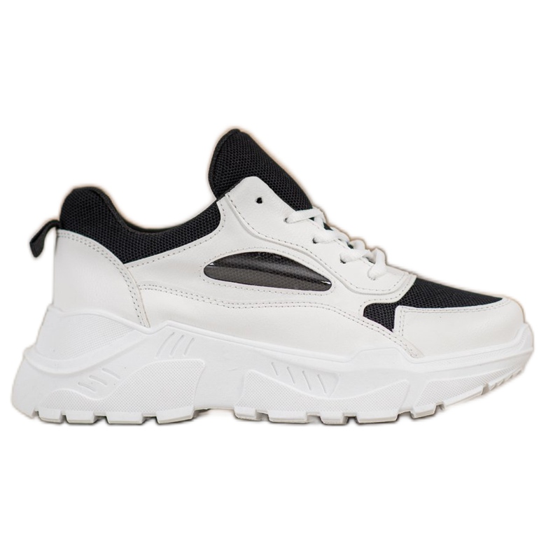 SHELOVET Mukavat lenkkarit valkoinen musta