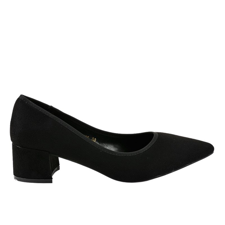 L436 -pylvään mustat mokkanahkat