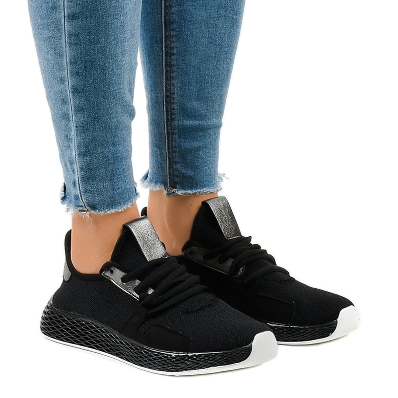 Mustat urheilukengät BL20190-SP