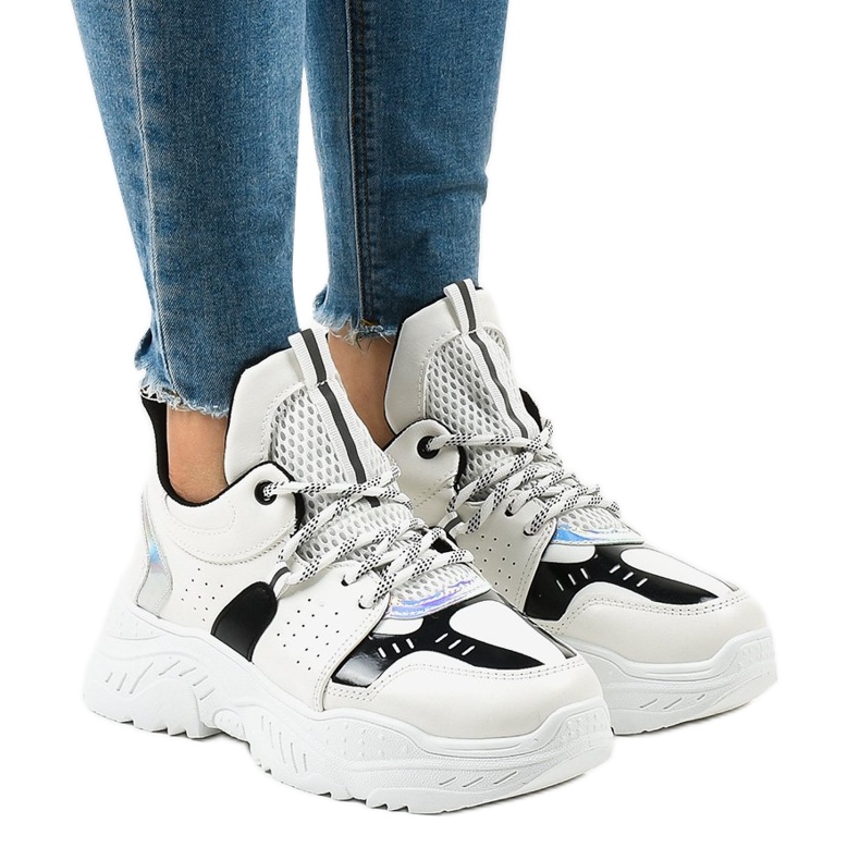 Valkoiset urheilukengät K-505 valkoinen