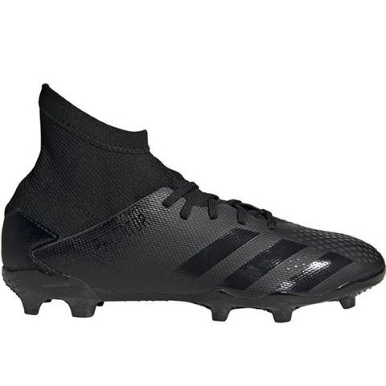 Adidas Predator 20.3 Fg Jr EF1929 jalkapallokengät musta musta