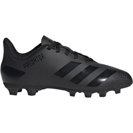 Adidas Predator 20.4 FxG Jr EF1932 jalkapallokengät musta musta