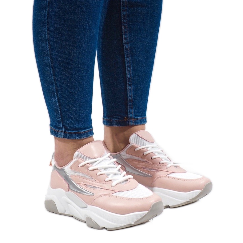 Vaaleanpunaiset urheilukengät SX001-11 vaaleanpunainen