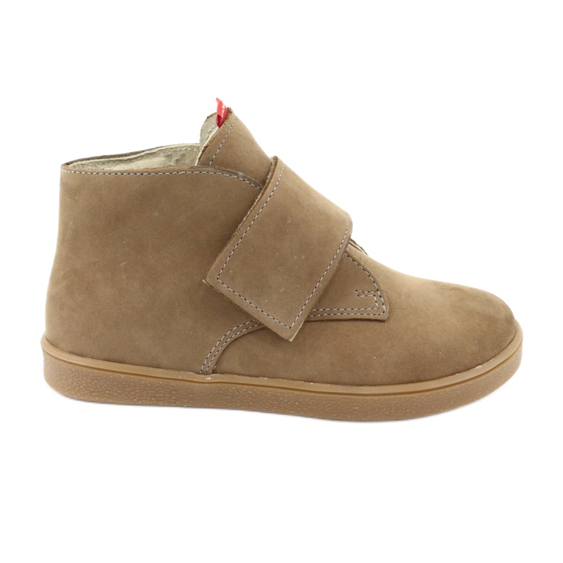 Velcro -saappaat Mazurek 1101 tumma beige