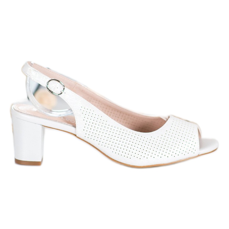 Sergio Leone Avoimet sandaalit baarissa valkoinen