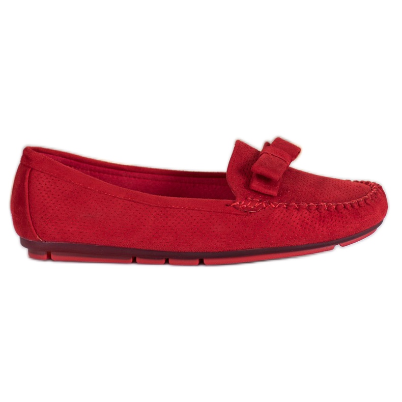 Clowse Avoimet loaferit jousella punainen