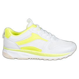 SHELOVET Sidotut valkoiset kengät valkoinen