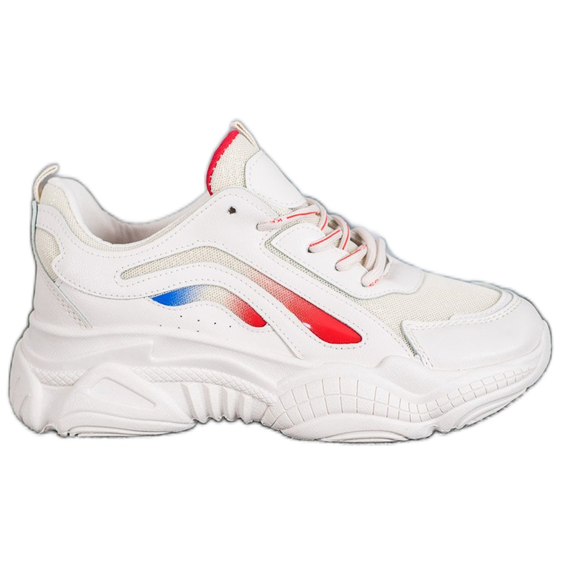 SHELOVET Muodikkaat lenkkarit lavalla valkoinen