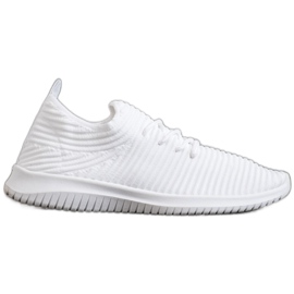 SHELOVET Tekstiiliset Slip-On-kengät valkoinen