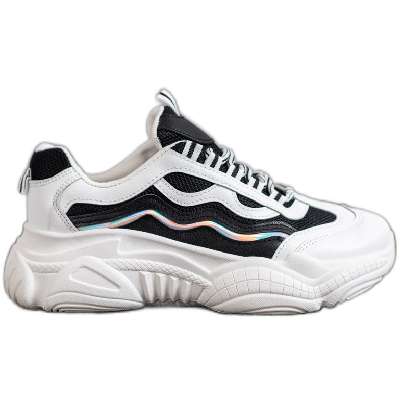 SHELOVET Tennarit alustalla valkoinen musta