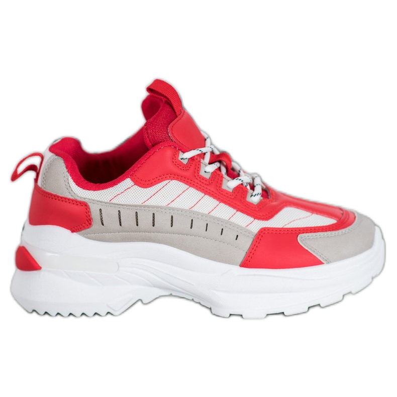 SHELOVET Muodikkaat kengät lavalla punainen monivärinen