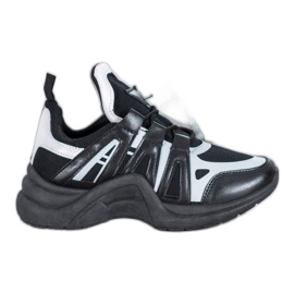 SHELOVET Mukavat muotikengät valkoinen musta