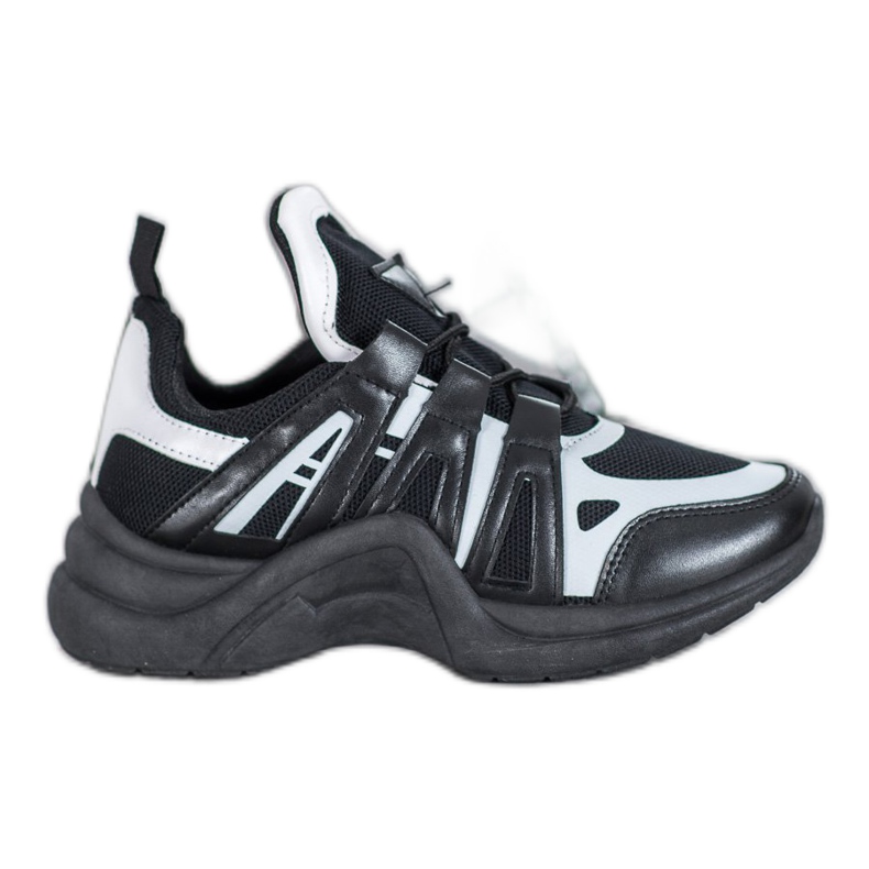 SHELOVET Mukavat muotikengät valkoinen musta