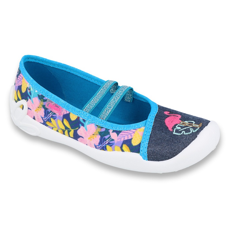 Befado lasten kengät 116Y270 sininen vaaleanpunainen harmaa monivärinen