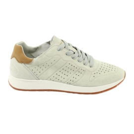 American Club AA04 nahka urheilujalkineet beige