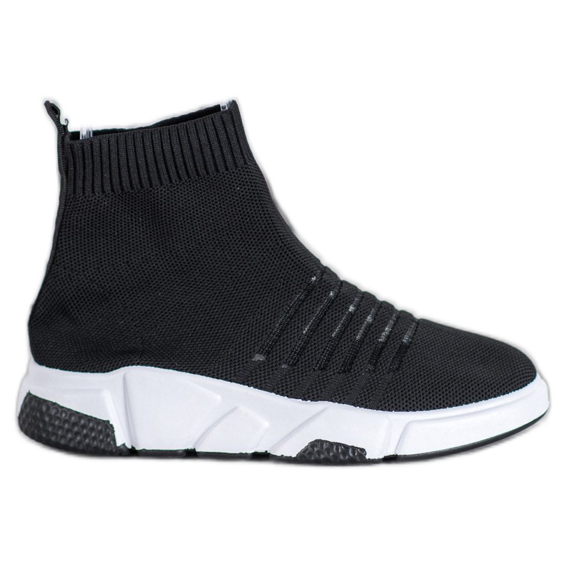 SHELOVET Slip-on-kengät, joissa on verkko musta