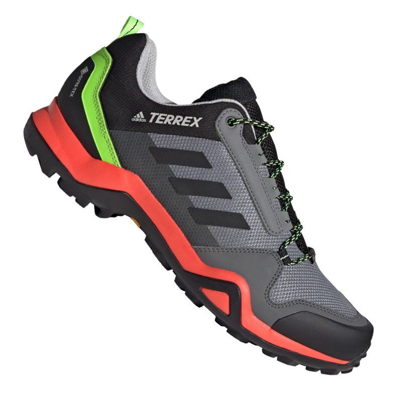 Adidas Terrex AX3 Gtx M FU7828 kengät musta harmaa monivärinen