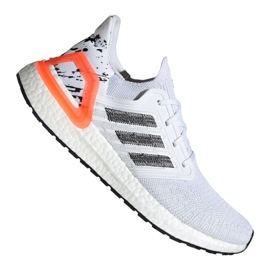 Adidas UltraBoost 20 M EG0699 kengät valkoinen monivärinen