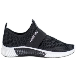 SHELOVET Slip-on muoti kengät musta