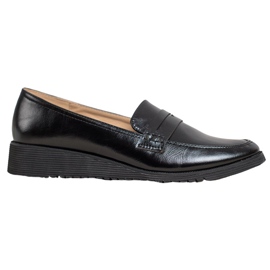 Goodin Mustat kiilamaiset mokkasiinit