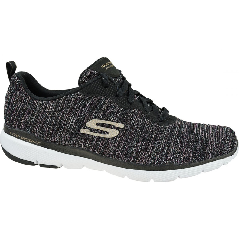 Skechers Flex Appeal 3.0 Endless Glamour W 13071-BKMT musta