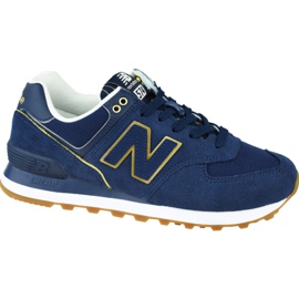 New Balance W WL574SOC kengät tummansininen