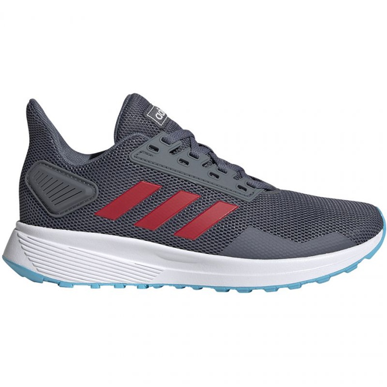 Adidas Duramo 9 K Jr EG7899 kengät punainen harmaa