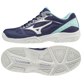 Mizuno Cyclone Speed ​​2 Jr V1GD191015 lentopallokengät monivärinen tummansininen