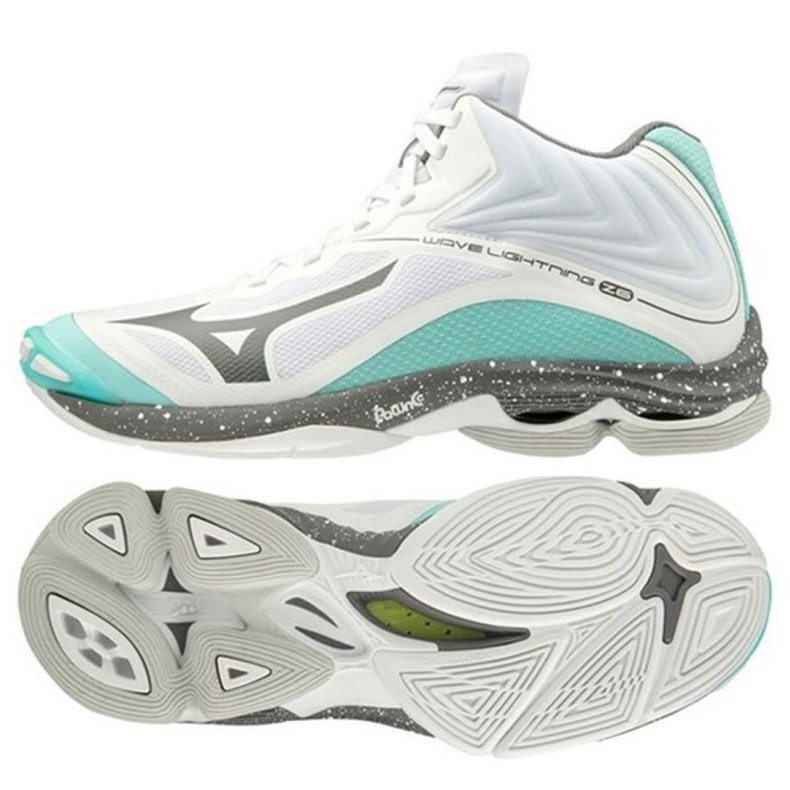 Mizuno Wave Lightning Z6 W V1GC200532 lentopallokengät monivärinen valkoinen